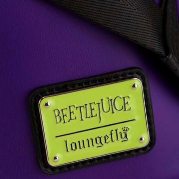 Loungefly Beetlejuice Mini Backpack - Picture 4 of 6